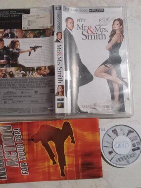 Mr and Mrs. Smith PSP Tested UMD VIDEO MOVIE Angelina Jolie, Brad Pitt